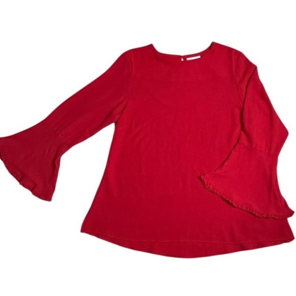 Neiman Marcus Flowy Boho Blouse Women's XL